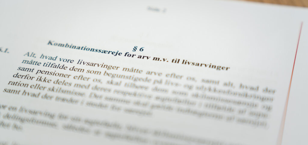 Beskyt arv mod skilsmisse